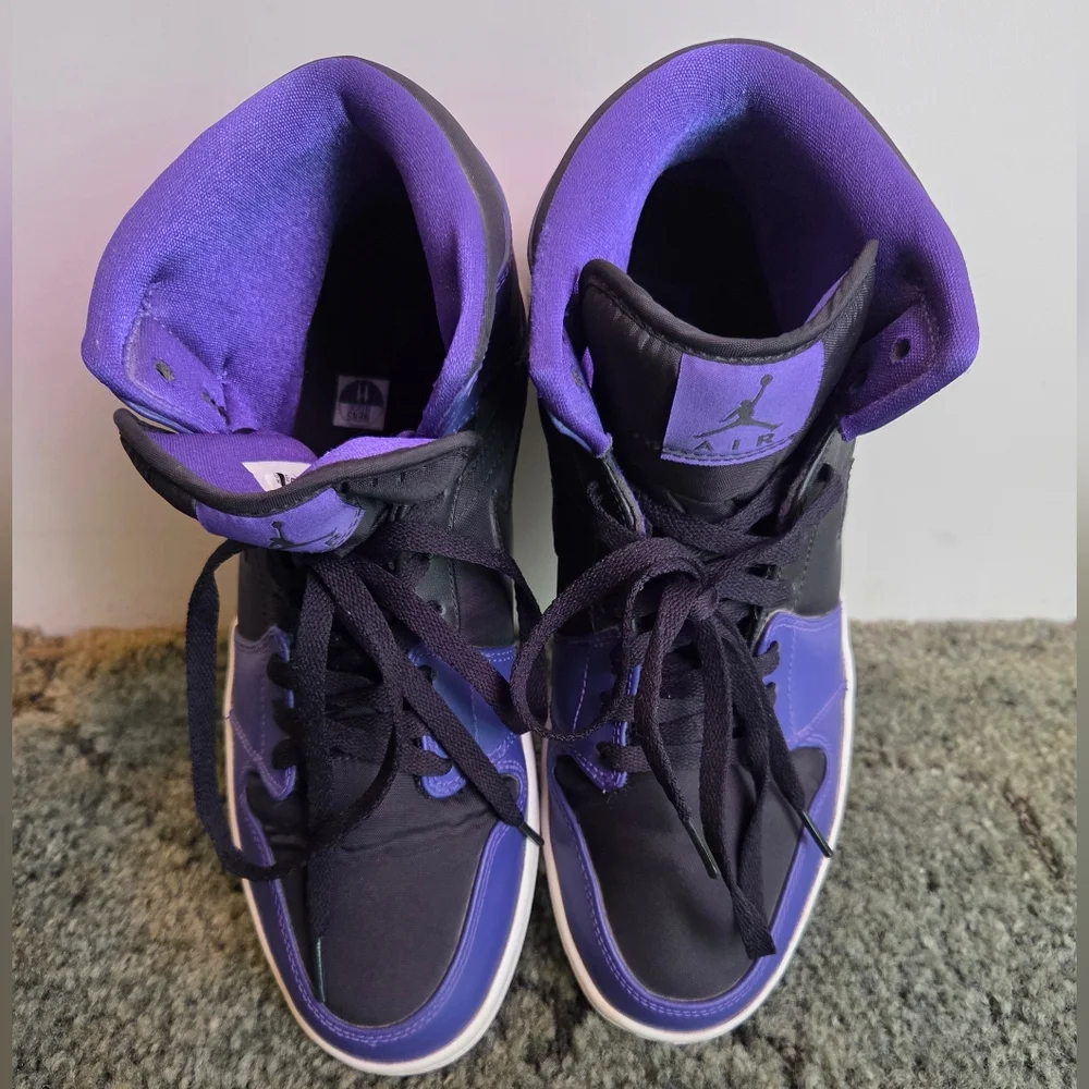 Air Jordan 1 - Retro Mid - Dark Concord - 2013 - Gently Pre- Loved - Picture 4 of 11